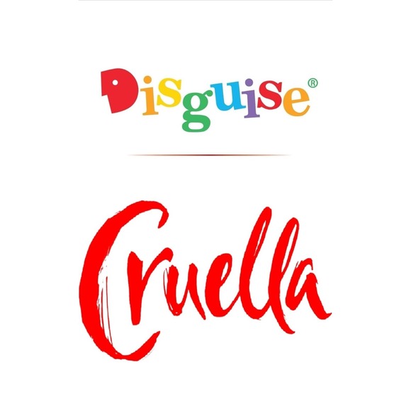 Junior Cruella Costume SIZE 7/9 JR Girls Teen NWT 101 Dalmatians Halloween Fit - Picture 8 of 8